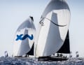 Marcus Brennecke's ClubSwan 50 "Hatari" can be seen in the foreground