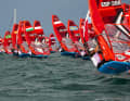 Fast start at the iQFoil Games