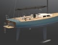 Una festa per gli occhi: la sovrastruttura corta della cabina, il bordo libero basso, la prua sottile e la poppa da yacht positivo con piattaforma da bagno integrata caratterizzano il look.