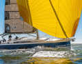 Harmonious to the eye. Long windows in the hull and superstructure stretch the full lines