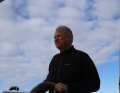Jochen Rieker at the YACHT test of the Hallberg-Rassy 50
