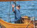Fox setting off on one of the previous Ocean Change expeditions