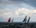 The Imoca fleet after the start of the 48-hour race