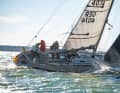 More of a struggle than a pleasure: a trip in strong winds on the ex-"New Yorker" off Amsterdam.