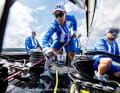 Embarquer avec un look de footballeur / Photo : Gilles Morelle/Star Sailors League