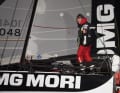 Le grand favori Alexandre Demange a dû s'avouer vaincu cette fois-ci avec "DMG Mori Sailing Academy", qui termine deuxième.