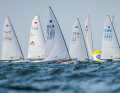 The OK dinghies brought a strong field of participants to the start of Kiel Week