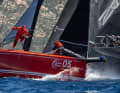 Hendrik Brandis' "Earlybird" sailed into second place ahead of Bonifacio.