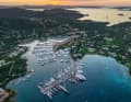The host Yacht Club Costa Smeralda offers one of the most beautiful regatta areas in the sailing world.