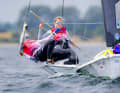 Will they win this time? – Last year’s runners-up in the 49erFX class, Sophie Steinlein and Catherine Bartelheimer, are in fine form.