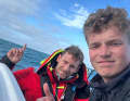 Melwin Fink and Lennart Burke in the Baltic 500.