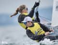 Matisse Pacaud and Lucie de Gennes from France led the World Championship standings after two days.