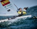 Le champion d'Espagne en titre Jordi Xammar avec Marta Cardona.