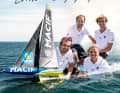 A "Bravo" from the partners for the crew around Sam Goodchild on "Macif - Santé Prévoyance".