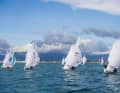 Here you can see Diesch/Markfort on the right in the picture with sail number 11