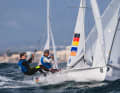 Fighting for a medal in the World Championship final on 3 March: Simon Diesch and Anna Markfort