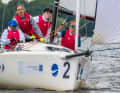 They know the Alster like the back of their hand: Silke Basedow and her crew won the 9th Helga Cup.