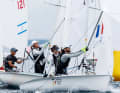 Löffler et Hoerr concourent pour le Deutscher Touring Yacht-Club et le Segelclub Breitbrunn Chiemsee.