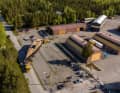 Le slup en carbone de 33 mètres a été construit sur le site fondateur de Baltic à Bosund, en Finlande.