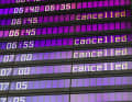 Des annulations de vols généralisées sont peu probables pour le moment.