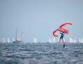 In the future, wingfoiling could be just as much a part of the standard programme at Kiel Week as the classic dinghies in the background