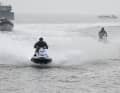 The Navy has acquired six ‘Biber’ jet skis. The photographs show the ‘Biber’ being demonstrated at the Heppenser Groden naval base in Wilhelmshaven. Three of the jet skis are earmarked for Wilhelmshaven and three for Neustadt in Holstein.