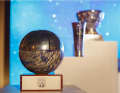 These are the trophies at stake in the vote for World Sailor of the Year