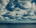 Magnifique photo panoramique de la baie de Quiberon prise par les artistes photographes de Sailing Energy.