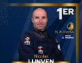 The winning poster for the 42-year-old Frenchman.