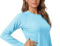Women's long-sleeved T-shirt with UV protection