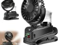 Praktisch: Clip-Ventilator