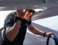 Anche Will Harris, co-skipper di Boris Herrmann, sembra piuttosto felice.