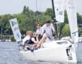 Das Team vom Bayerischen Yacht-Club kam im Norden bestens zurecht.