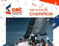 Das Siegerplakat für die ORC-AB-Europameister der dänischen "Dixi 5" mit dänisch-deutscher Crew.