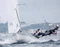In the race area, the sailors from southern Germany – who were used to sailing in fresher conditions – coped best with the highly unpredictable winds.