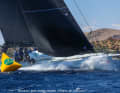 The “Shockwave³” will sail round the Rolex logo at the start on Sunday.