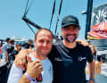 Ihre Ocean-Race-Premieren hätten nicht unterschiedlicher verlaufen können: Boris Herrmann und Robert Stanjek beim Ocean-Race-Finale in Genua