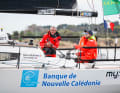 The JPK 10.80 was sailed by Michel Quintin and Yann Rigal in the Australian Christmas race.