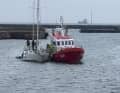 Im Hafen von Skagen wurde das Boot dem Eigner übergeben.