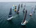Le départ de la première étape dans Les Sables-Horta-Les Sables