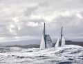 Une mer agitée donne un avant-goût de l'Atlantique
