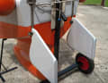 The rudder blades are more of a traditional feature. Big C" can be steered primarily via the sail trim
