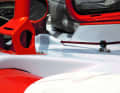 An intelligently guided line system ensures that as little water as possible gets into the boat