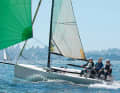 Melges 20: Das erfolgreiche Sportboot aus den USA wird auch in Europa in starken Feldern als Einheitsklasse gesegelt. Das Reichel/Pugh-Design kommt ab Werft mit einem Kohlefasermast und Hubkiel. Teuer. Rumpflänge 6,09 m; Breite 2,13 m; Gewicht 520 kg; ab 50.000 Euro