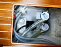 Electric bilge pump: Johnson pumps are designed to be maintenance-free. Carry out a functional test before setting sail and check the area for foreign objects to prevent blockages. Protect the electrical contacts from moisture and check them for corrosion.