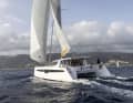 The C-Cat is speeding away on a space-wind course