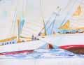 Drawings and sketches by Christoph Lauterbach, SY Gutland