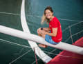 La skipper Sam Davies sur son "Initiatives-Cœur