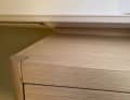 In the fore and aft ship, Dufour has saved the sling moulding above the lockers - nothing can be stored there at sea