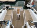 In the Ocean version, the Dufour 37 has four winches in the cockpit instead of the usual two